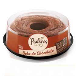 BOLO DE CHOCOLATE
PADARIA NOTA10